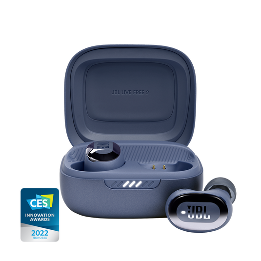 JBL Live Free 2 TWS - Blue - True wireless Noise Cancelling earbuds - Hero image number null